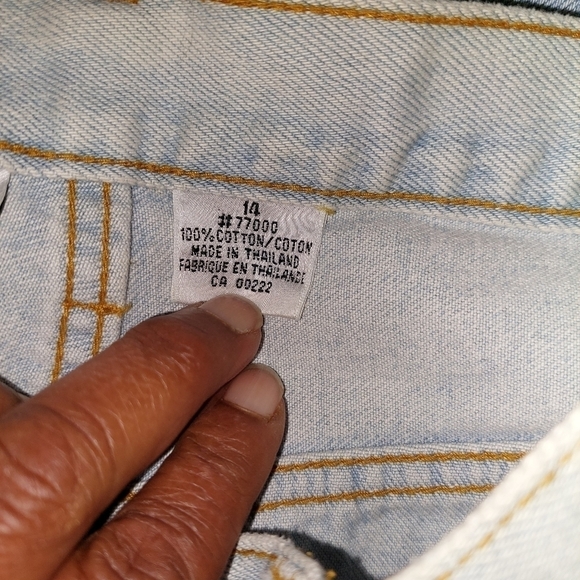 Vintage* 90s Jessie JJ Jeanswear Jeans Size 14 (see description) - Picture 4 of 5